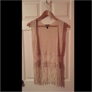 Boho Fringe Vest