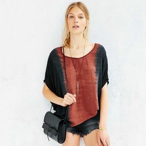 Moon & Sky Drapey Dip-Dye Tee