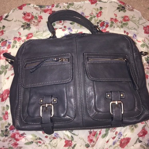 Banana Republic Black Leather Purse