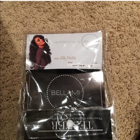 Bellami Lilly hair not full set dark brown #2