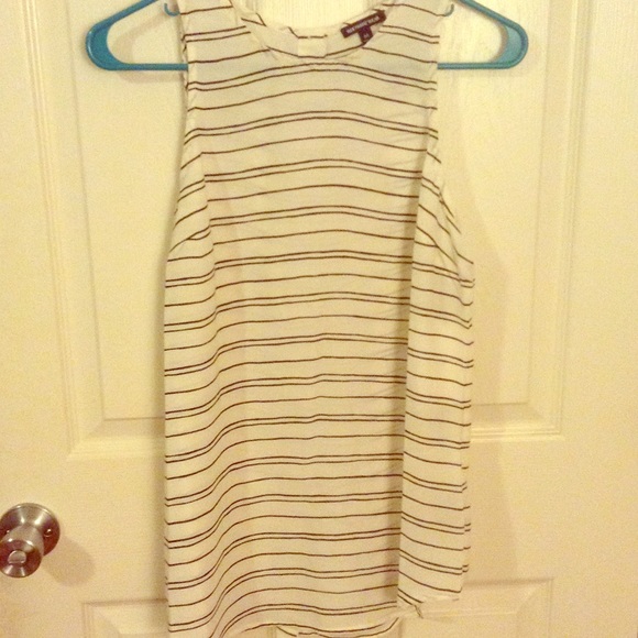Ho What Wear Striped Tank