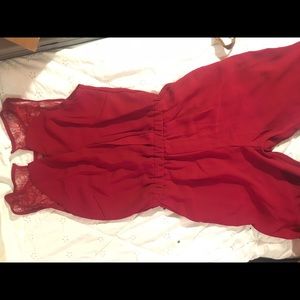 Red Jumpsuit