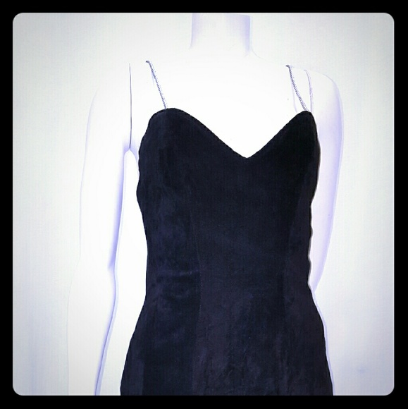 Genuine Leather Dress...Vintage