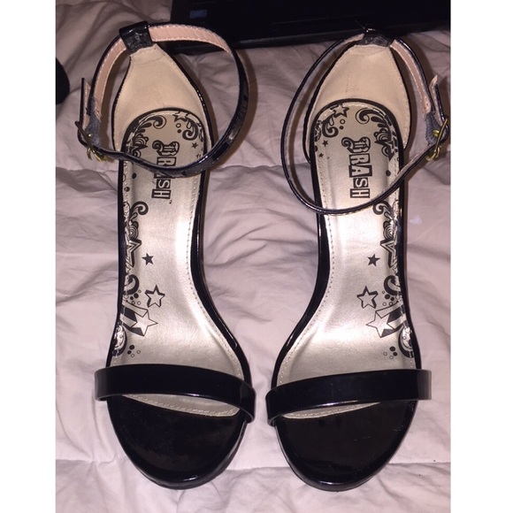 black heels