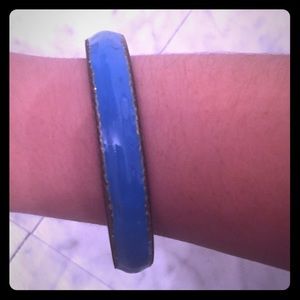 🏳BOGO🏳Classic Blue & Gold Bangle Bracelet