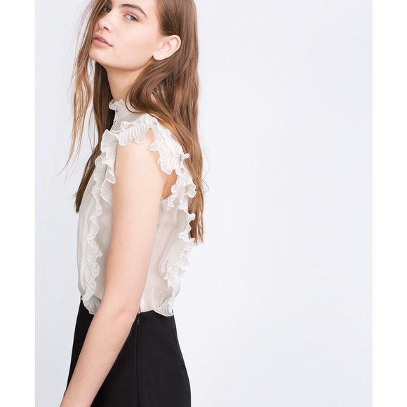 Zara Black and White Dress