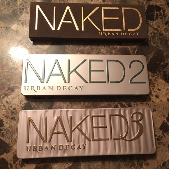 Urban Decay Naked 1, 2, & 3 Inspired Palettes