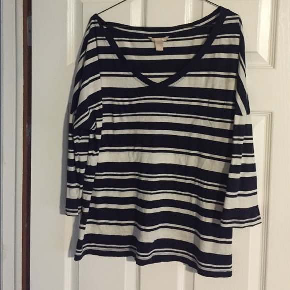 Banana Republic quarter-sleeve shirt