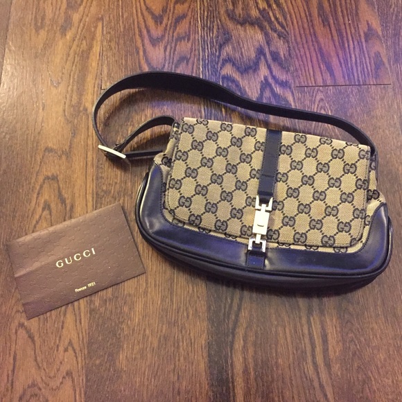 Gucci black monogram canvas purse 001 3824 3754