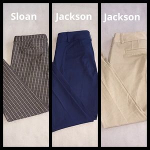 Banana Republic Sloan and Jackson Fit!