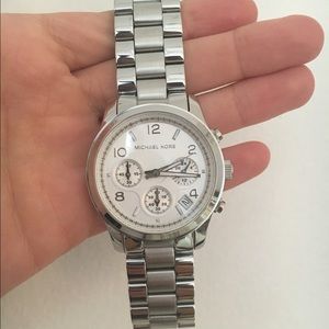 Michael Kors silver watch