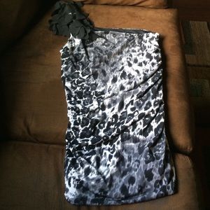 Animal print tank top