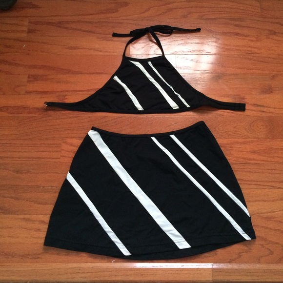 Mossimo striped swim top