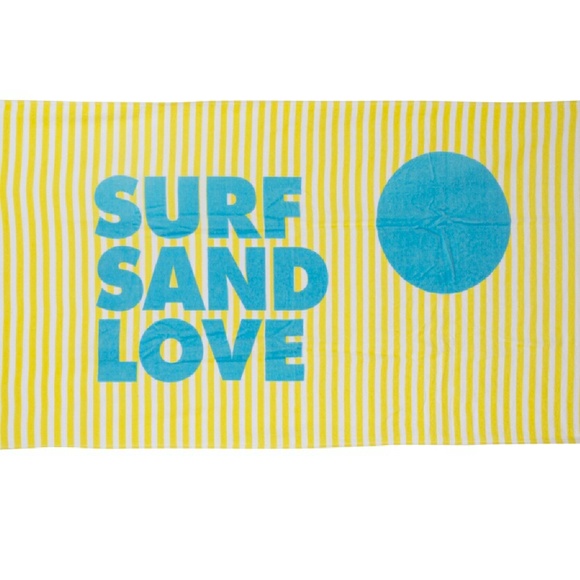 NEW! Surf sand love beach towel!