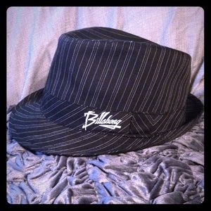 Billabong - black pinstripe fedora, size S/M - New