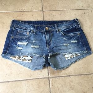 H&M cut off denim shorts