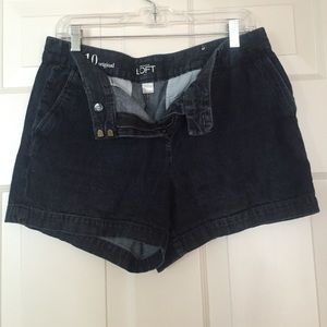 Loft denim shorts