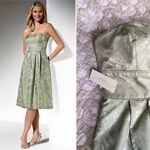 Ann Taylor floral jacquard dress