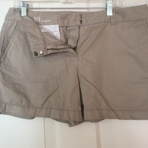 Loft khaki shorts