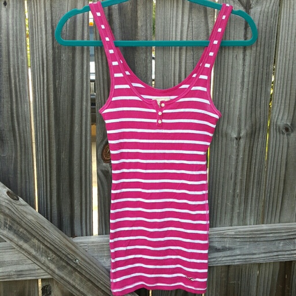 Hollister ribbed tank top