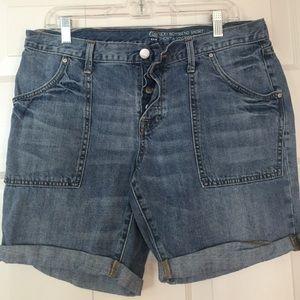 Gap denim cargo shorts