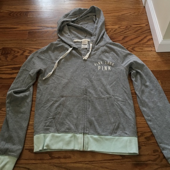 PINK zip up sweatshirt