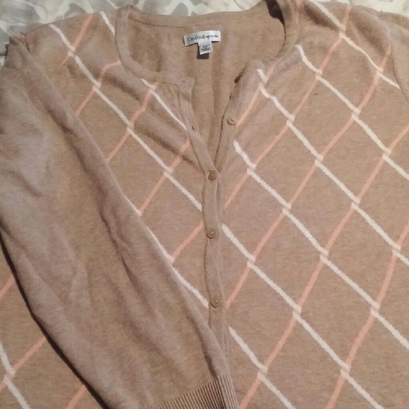Plus size cardigan sweater