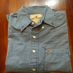 Hollister dress shirts for men - large