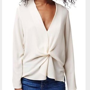 Topshop Assymetrical Knot Blouse. Basically New.