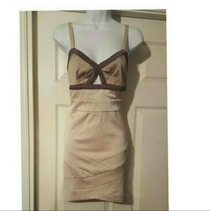 Bondage mini dress