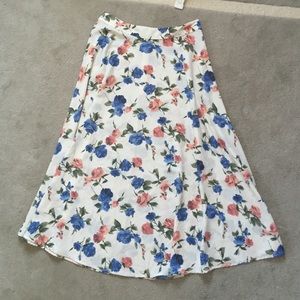 Nordstrom BP Boho Midi Skirt