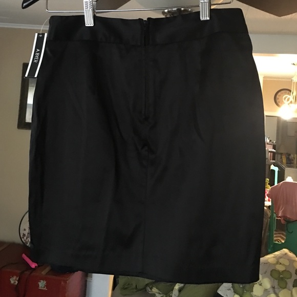 NWT A. Beyer Black stretch mini skirt - Picture 2 of 4