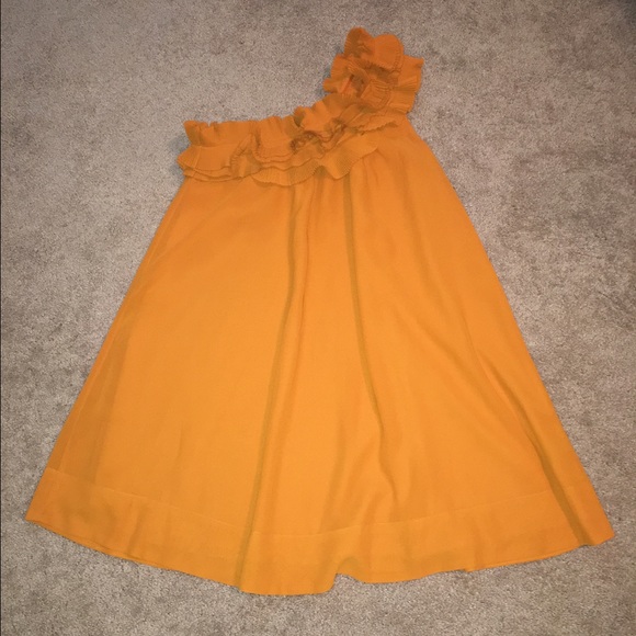 One shoulder Free Flowing Dress