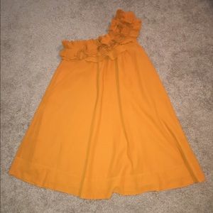 One shoulder Free Flowing Dress