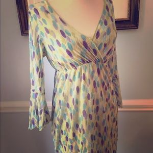 SOLD-Japanese Weekend Maternity Dress Size S