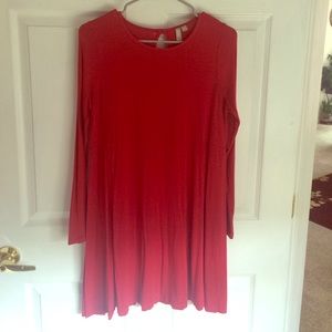 ASOS Red Swing Dress