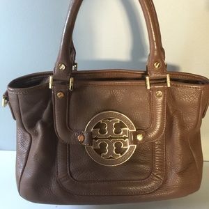 Tory Burch Amanda mini satchel in tan