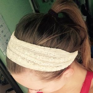 Lace Flower Headband