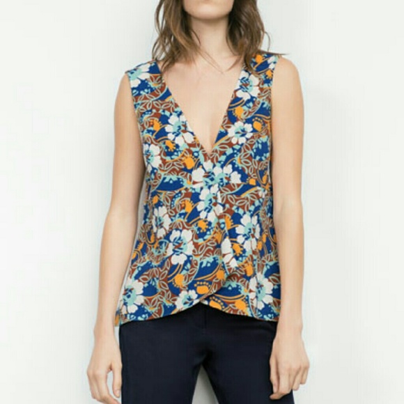Zara floral top