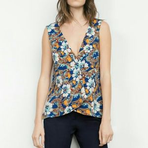 Zara floral top