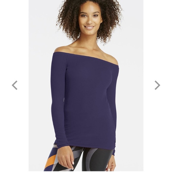 Fabletics "Sonny" Off-Shoulder Tee