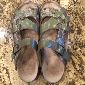 Papillio by Birkenstock floral print sandal