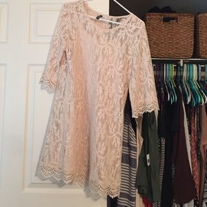 Lace Cream Dress
