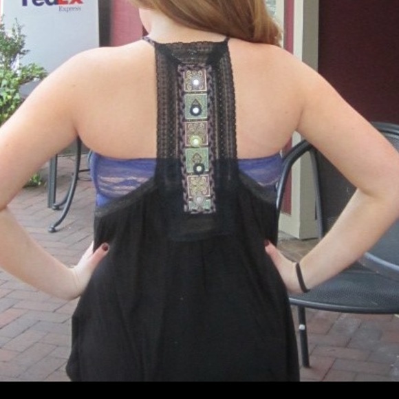 free People boho tank size M - Picture 2 of 4