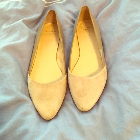 Cole Haan Beige Flats
