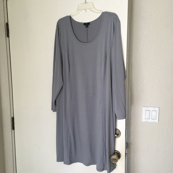 Drapey grey dress