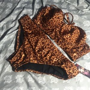 Cheetah print Bikini