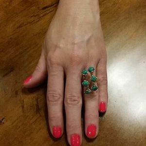 Sterling silver turquoise ring size 7