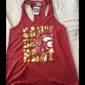NEW PINK USC tank top!