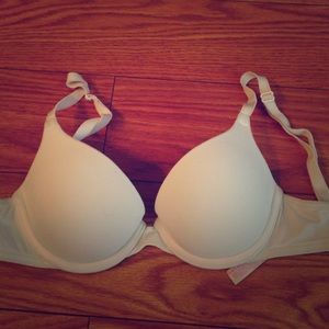 White Victoria's Secret bra
